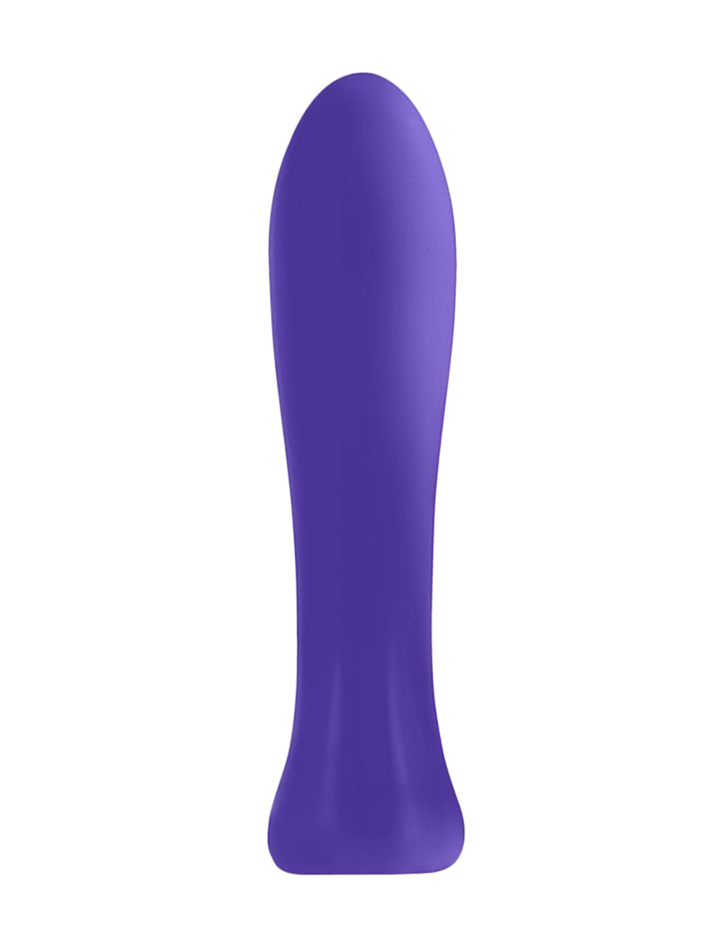 Intense Ecstasy 20 Function Silicone Vibrating Bullet- Purple- Front