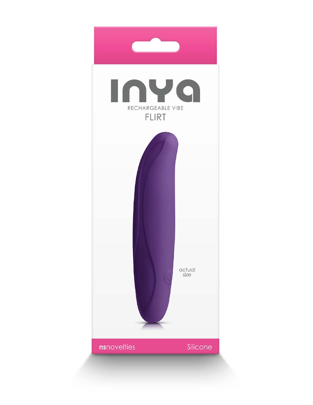 Inya Flirt- Dark Purple Box Back
