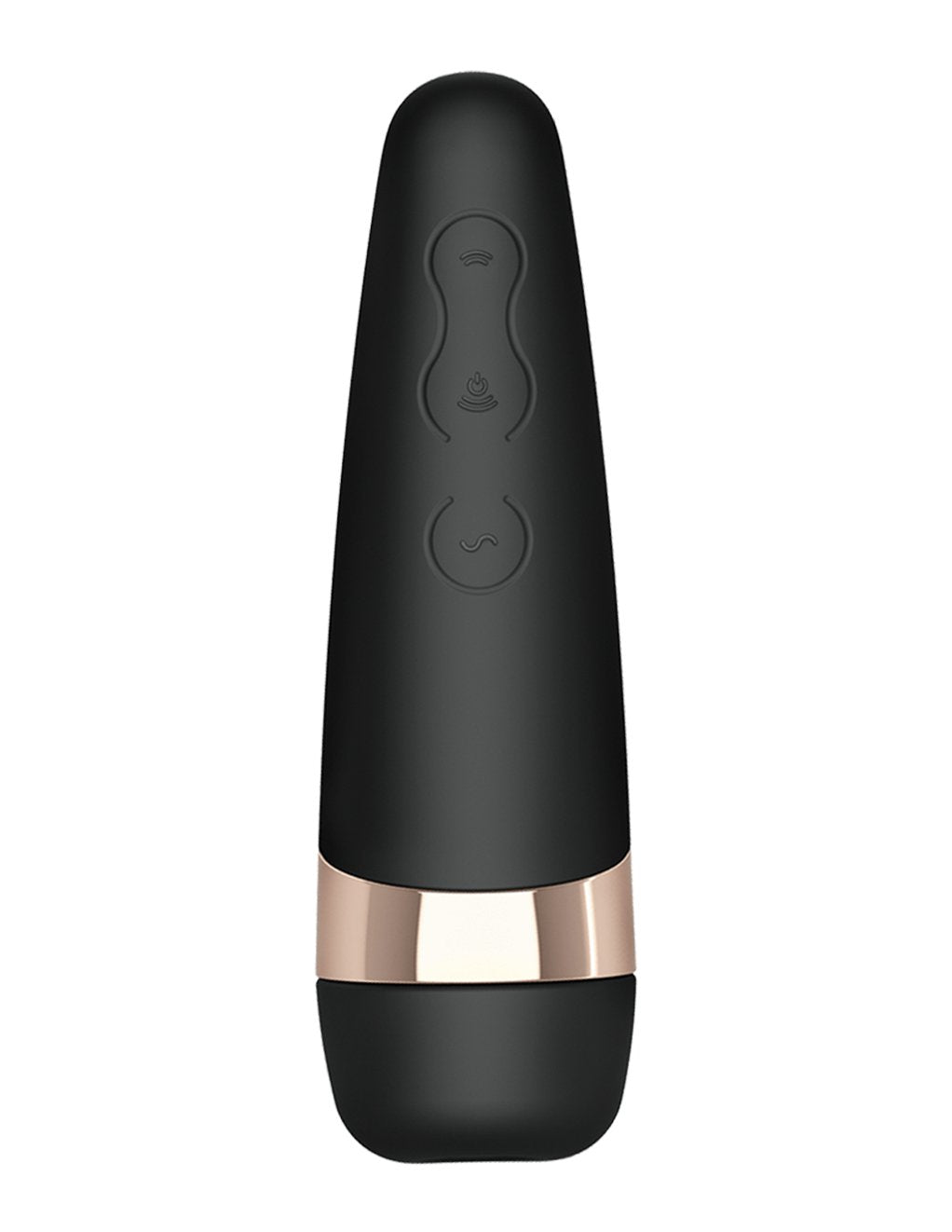 Satisfyer Pro 3 Plus Clitoral Vibrator- Black- Front