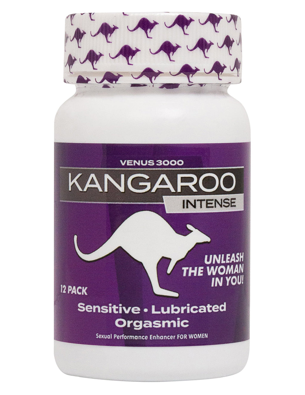 Kangaroo Violet Venus 3000- 12 Count- Front
