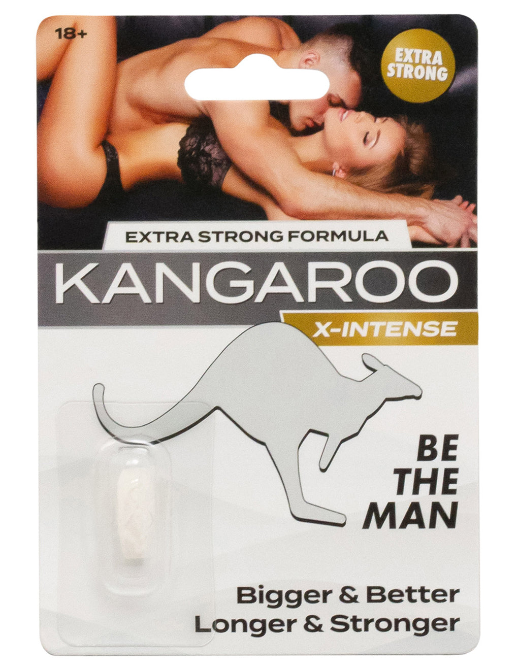 Kangaroo White Extra Strong- 1CT-Front
