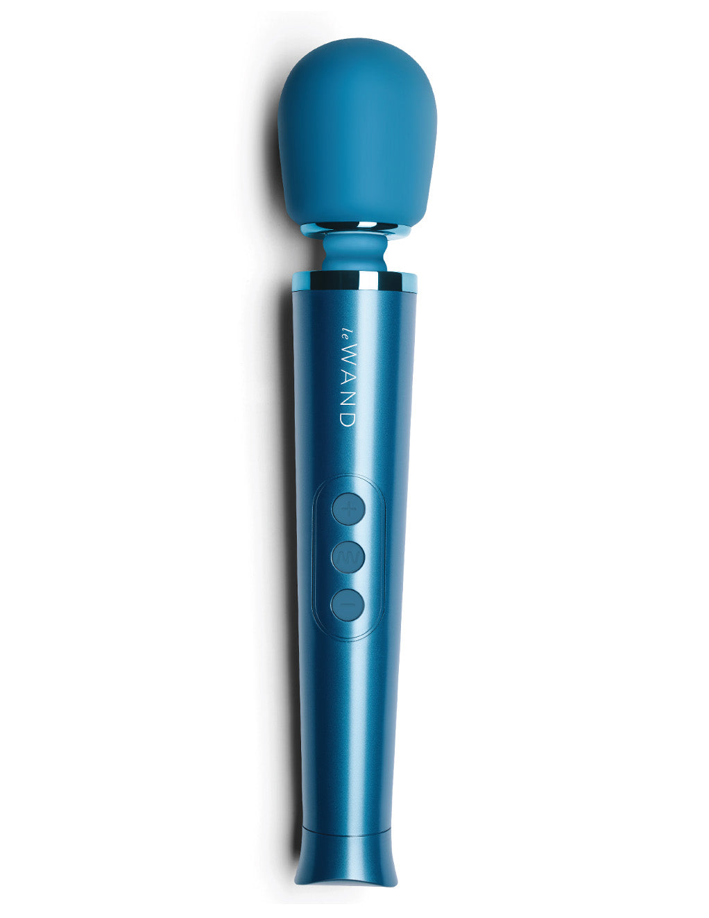 Le Wand Petite Rechargeable Wand Massager- Blue- Front