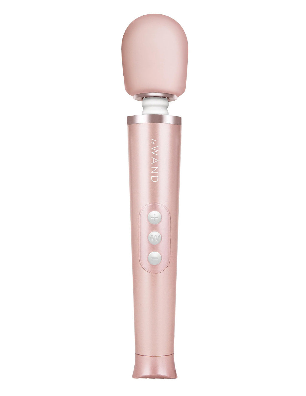 Le Wand Petite Rechargeable Wand Massager- Rose Gold- Front