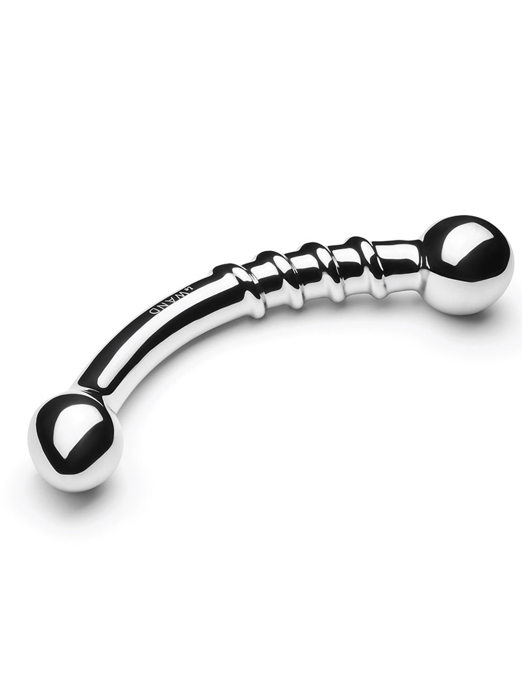 Le Wand Bow Stainless Steel Double Ended Dildo- top side
