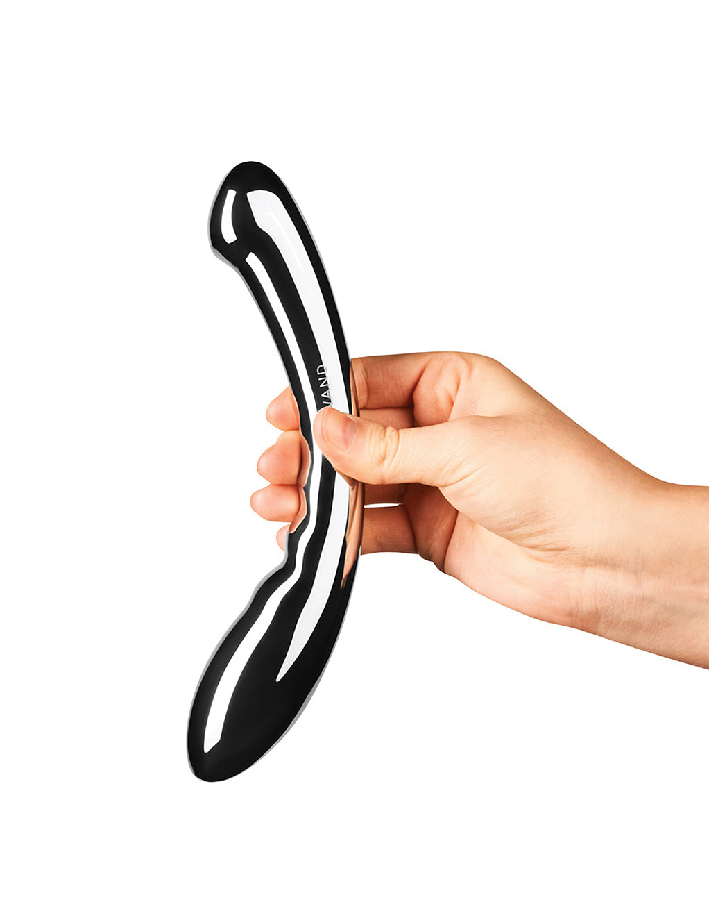 Le Wand Arch Stainless Steel Wand- in hand
