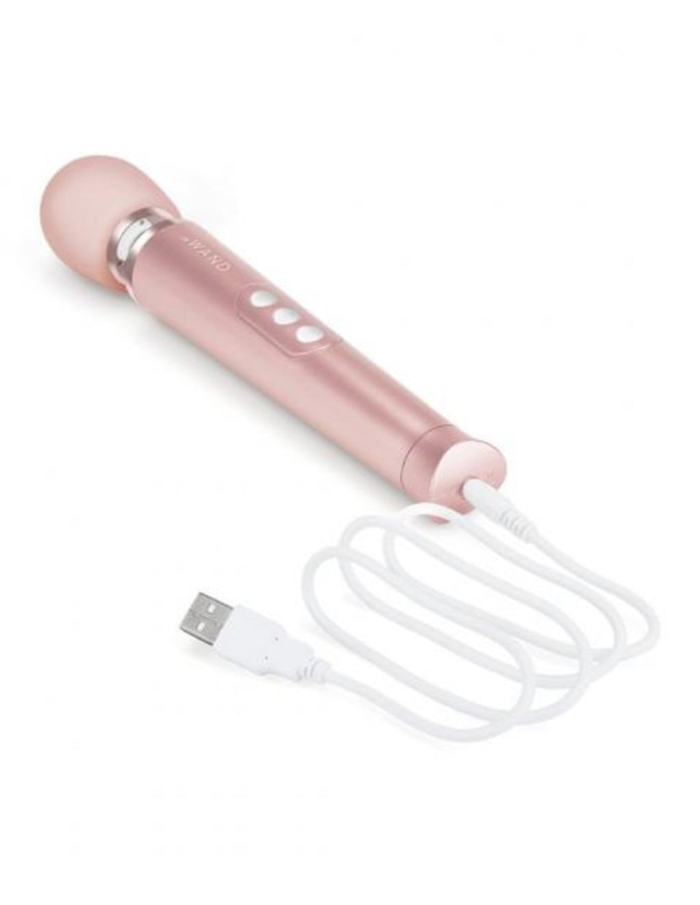 Le Wand Petite Rechargeable Massager Rose Gold Charging