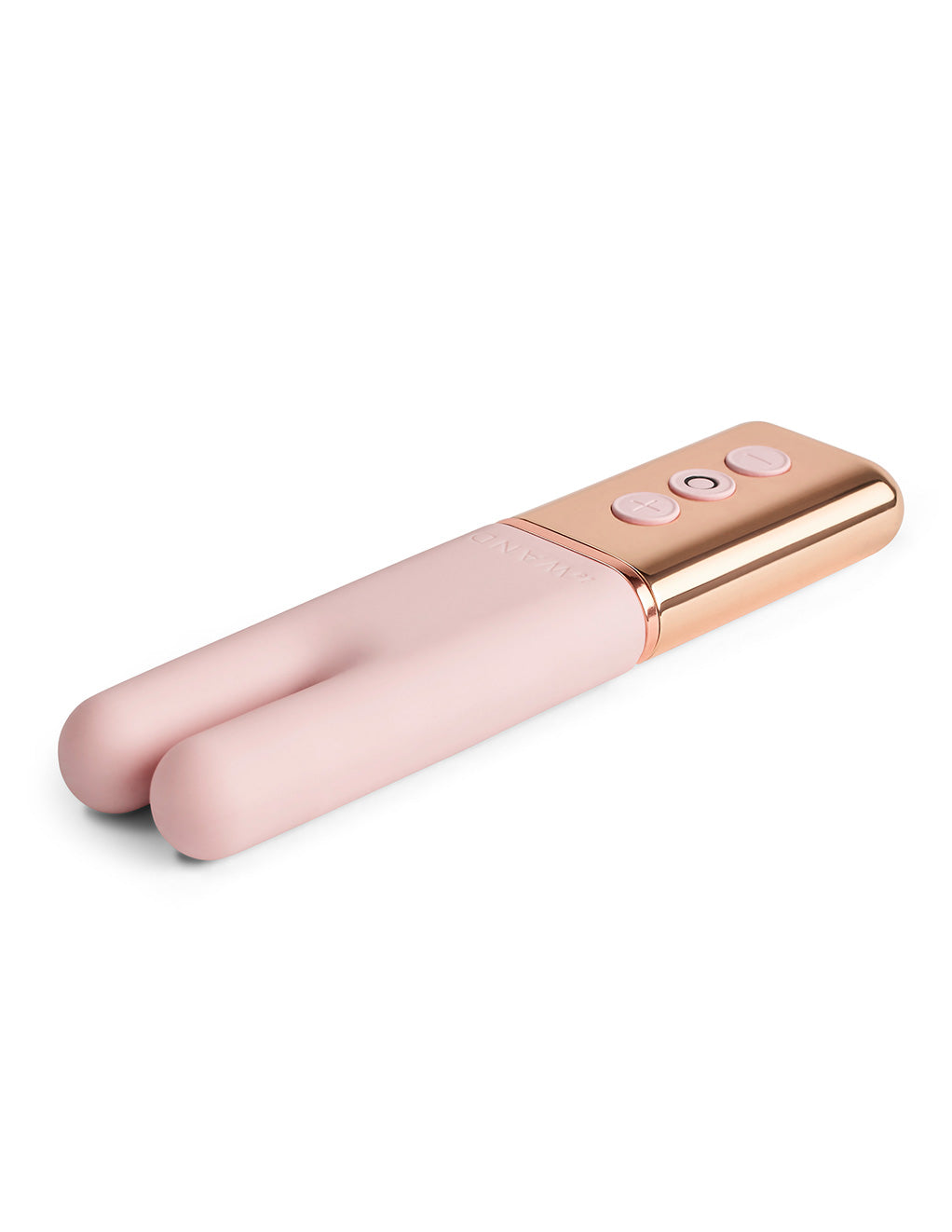 Le Wand Deux Rechargeable Clitoral Vibrator- Rose Gold- Top