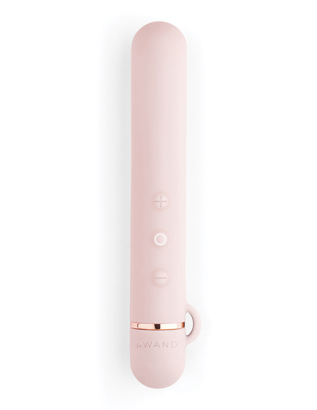 Le Wand Baton Rechargeable Clitoral Vibrator- Rose Gold- Front
