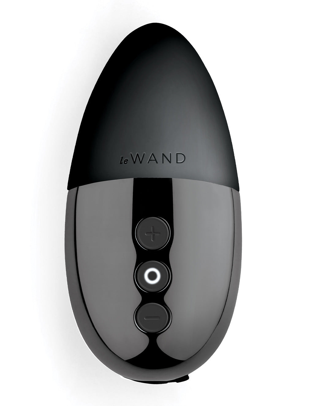 Le Wand Point Rechargeable Clitoral Vibrator- Black- Front