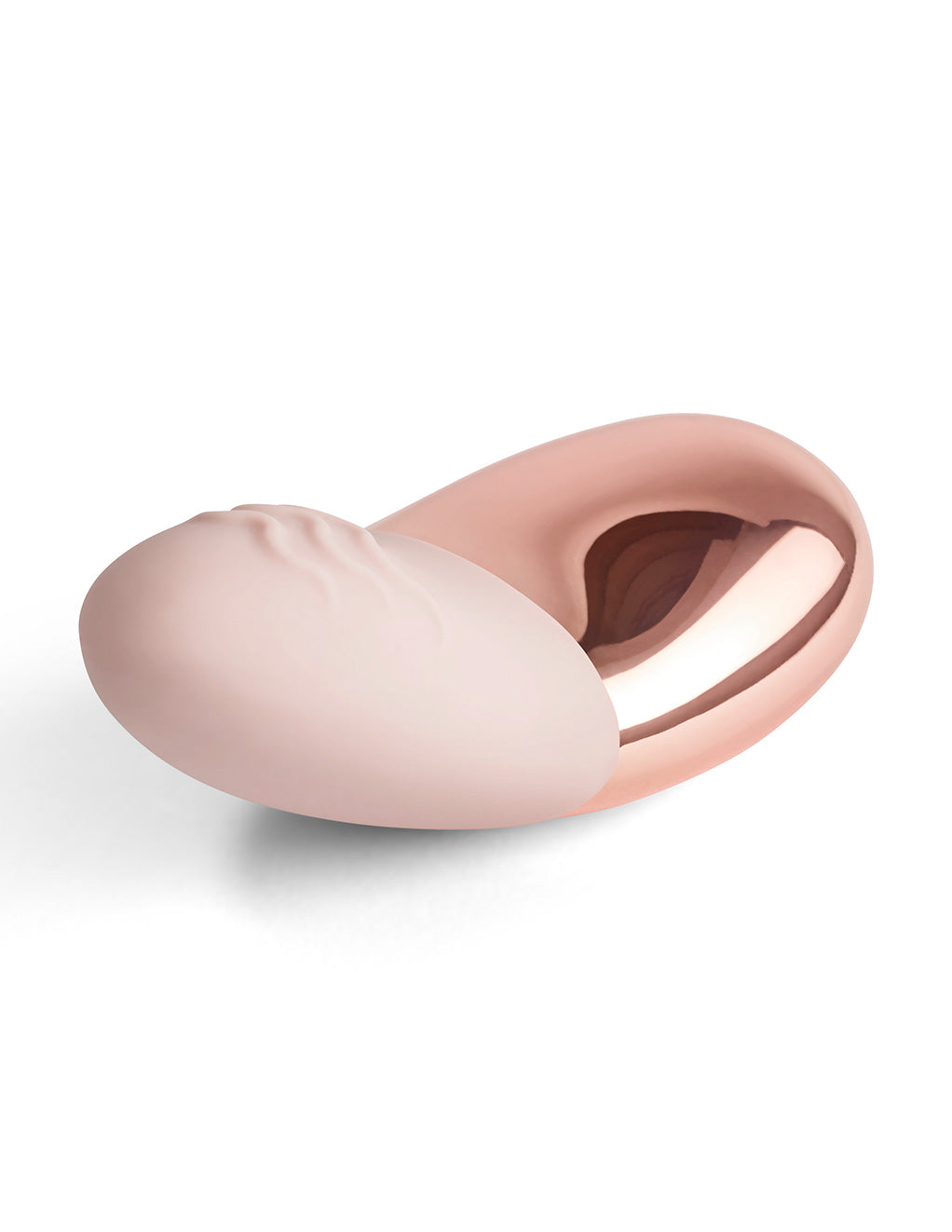 Le Wand Point Rechargeable Clitoral Vibrator- Rose Gold- Bottom
