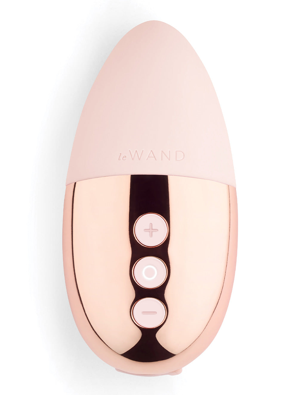 Le Wand Point Rechargeable Clitoral Vibrator- Rose Gold- Front