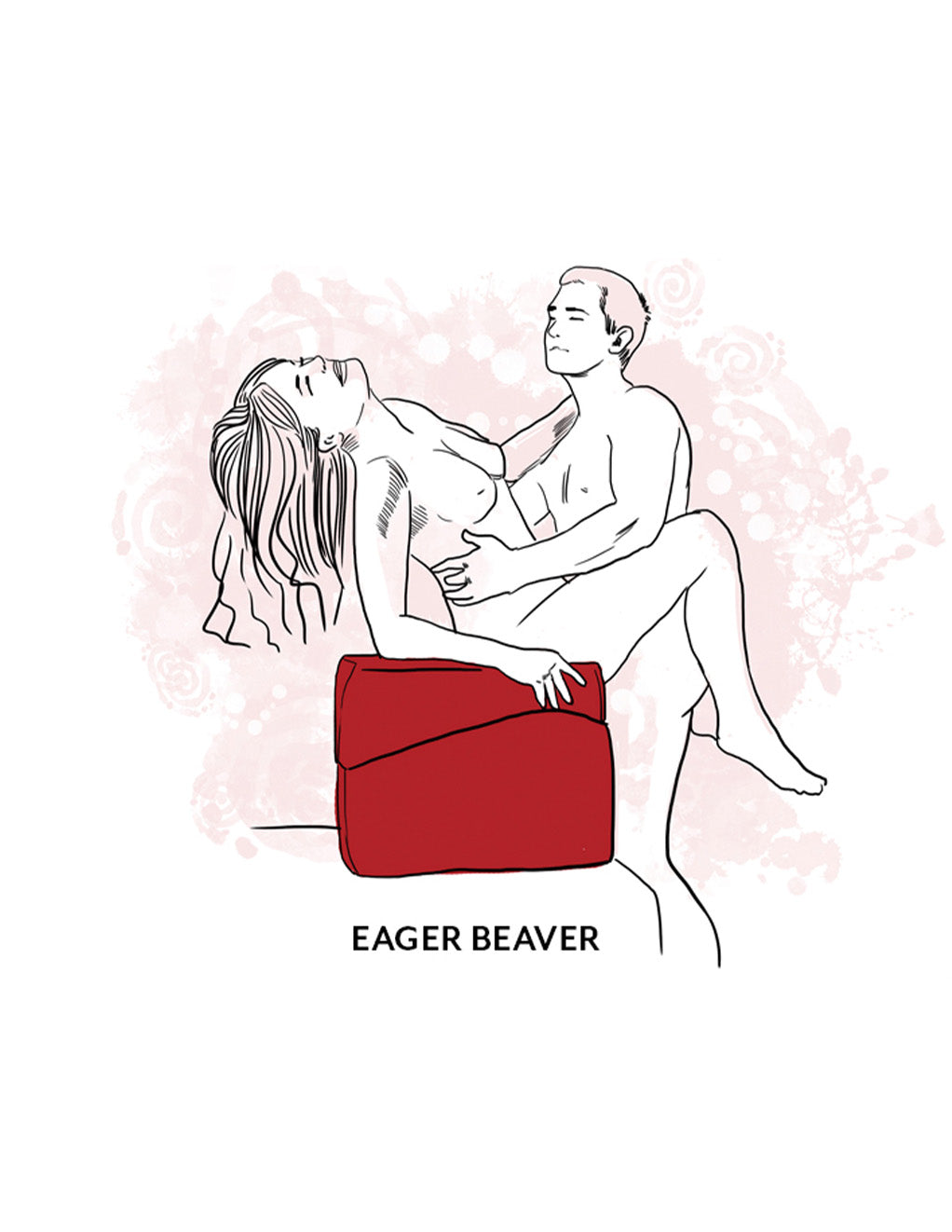 Liberator Flip Ramp Sex Position Aid- Illustration 3