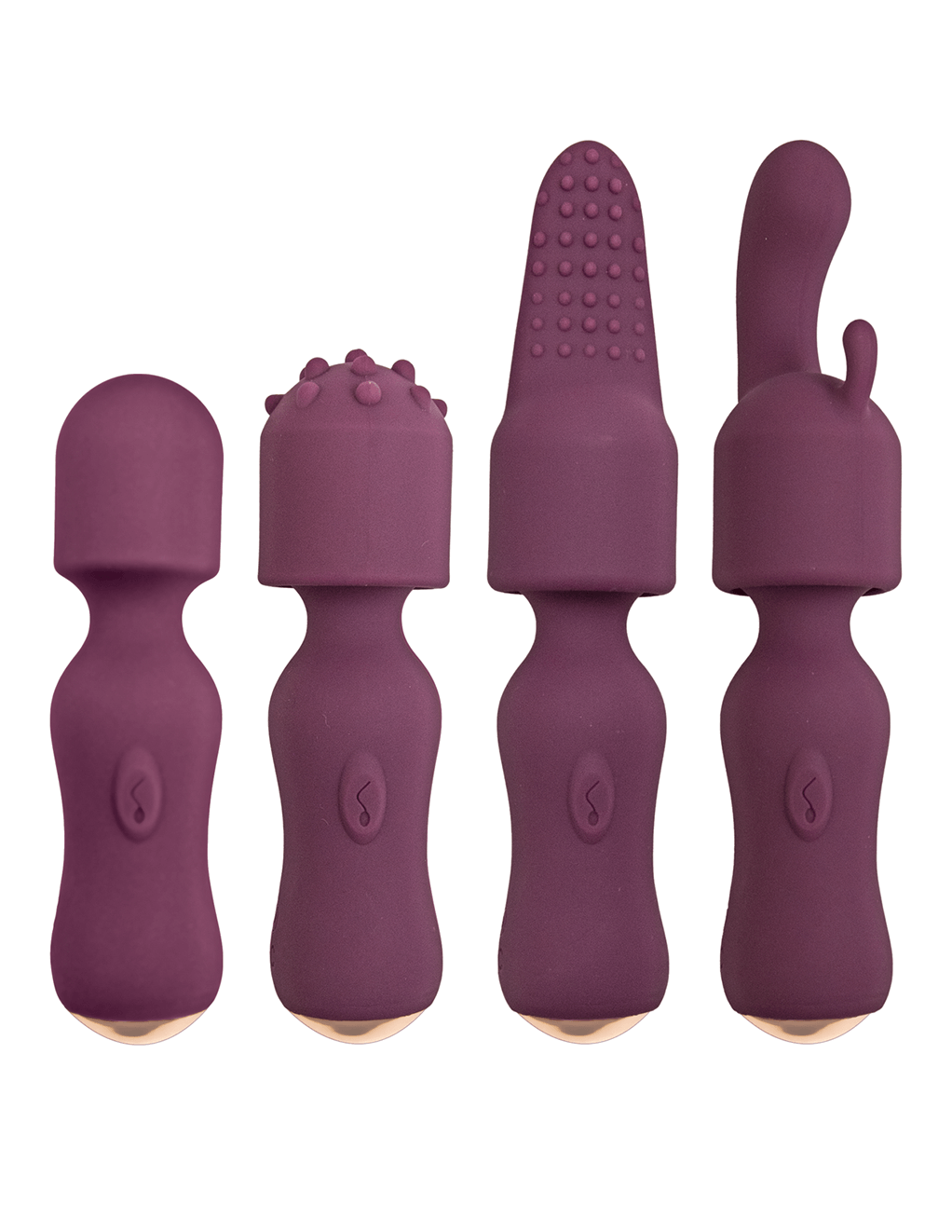 Nasstoys Lovers Kits Temptation Vibe - Purple - Attachments on Toy
