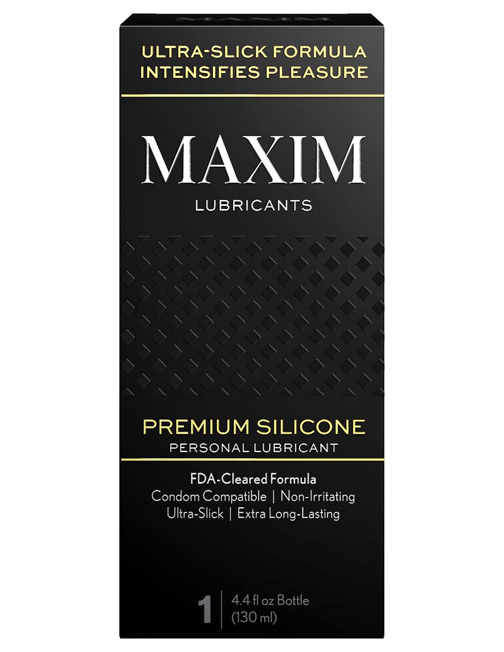 MAXIM Pure Silicone Lubricant- Box Front