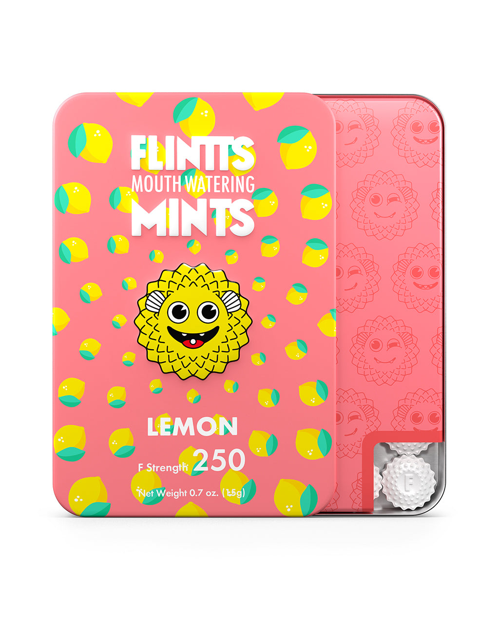 Flintts Mouth Watering Mints Lemon F250
