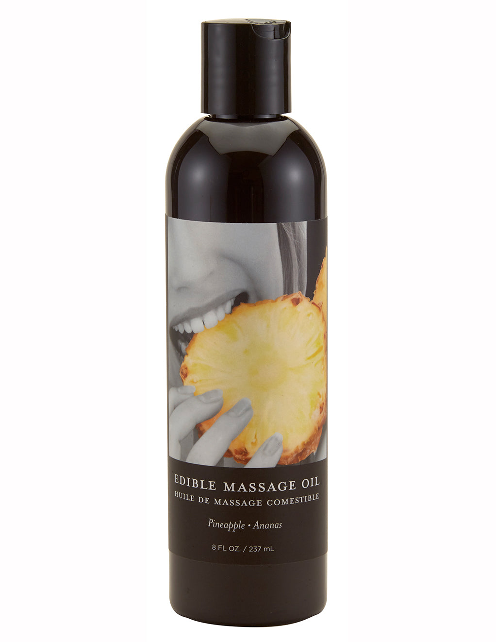 Earthly Body Edible Massage Oil- Pineapple- Front