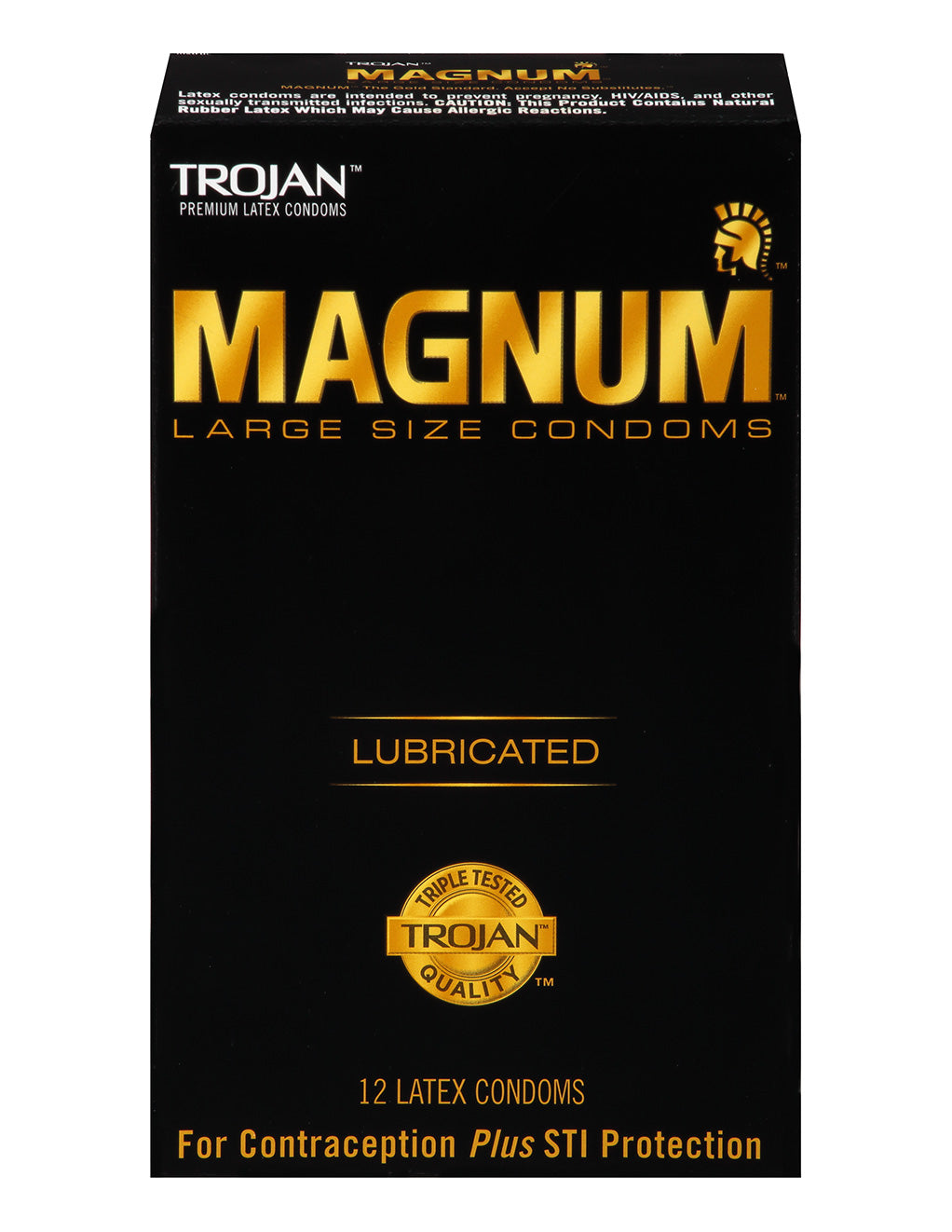 Trojan Magnum Condoms- 12pk
