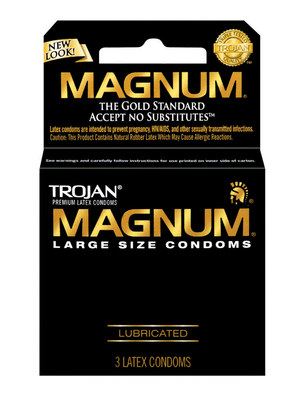 Trojan Magnum Condoms- 3pk