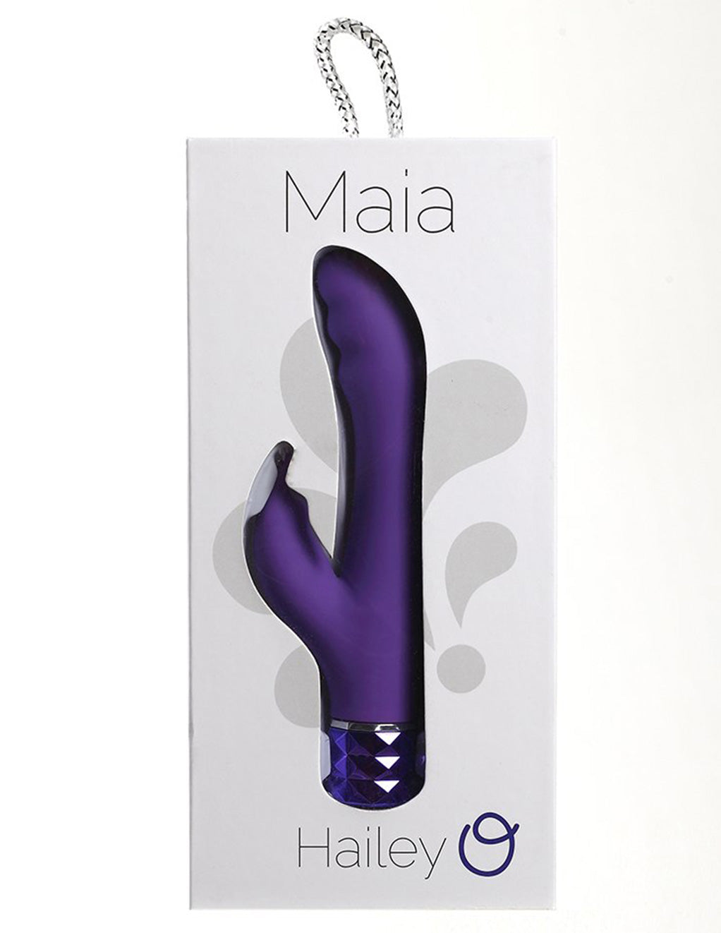 Maia Hailey Crystal Gems 10 Function Rabbit Vibrator Sex Toys at