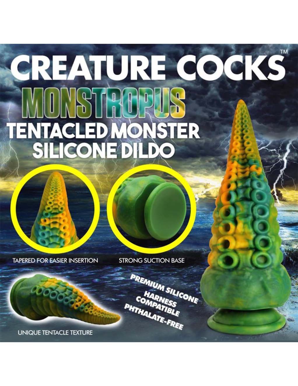 Creature Cocks Monstropus- Features