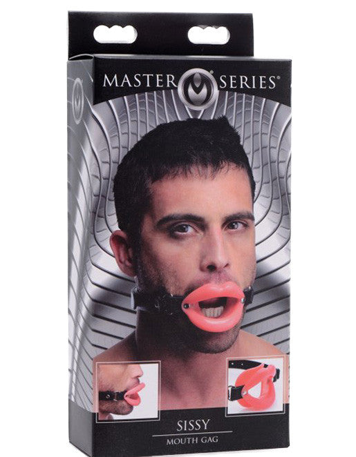 Master Series Sissy Mouth Gag Male Package