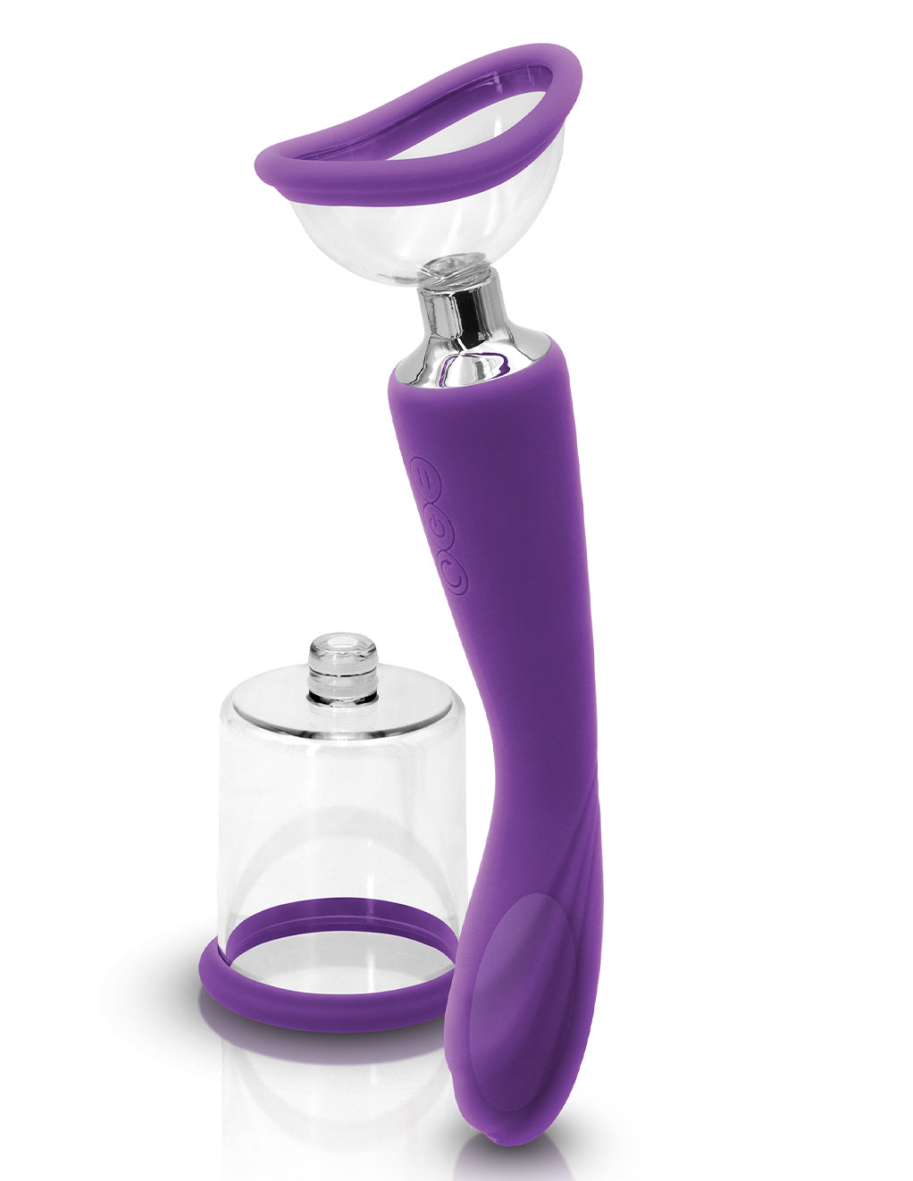 Inya Pump N Vibe- Purple- Front with attachment