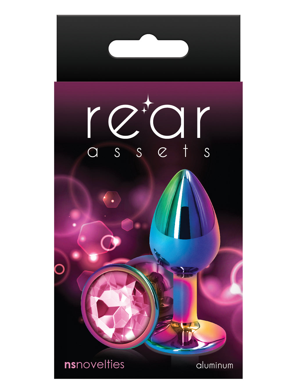 Rear Assets Multicolor Plug- Pink- Small- Box