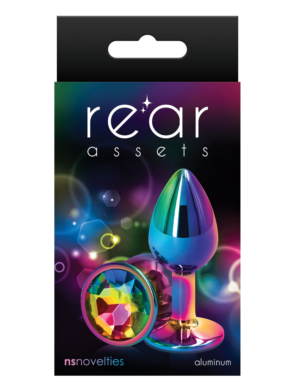 Rear Assets Multicolor Plug- Rainbow- Small- Box