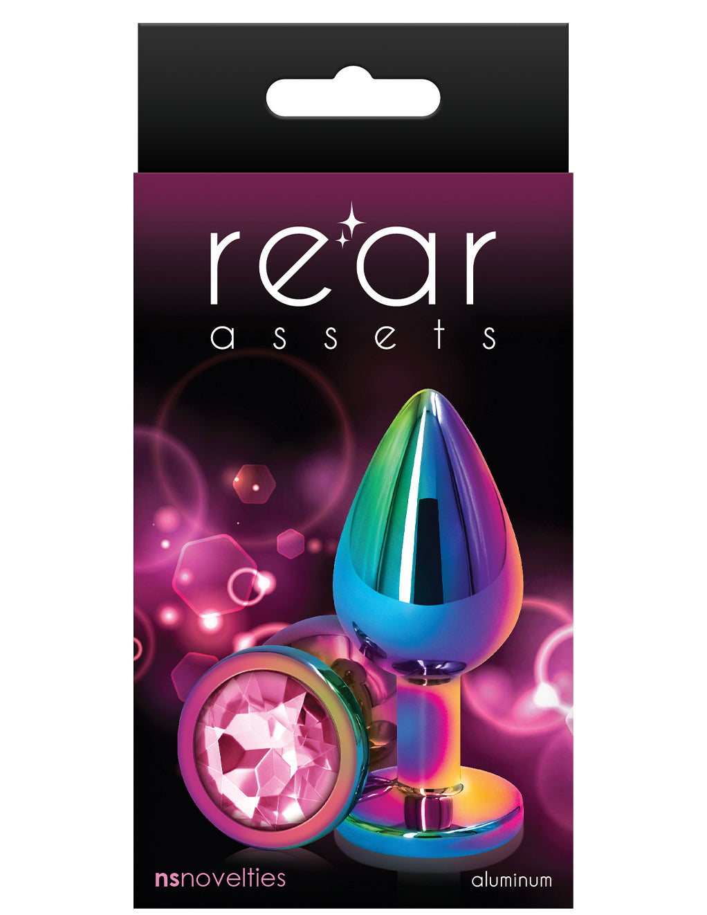 Rear Assets Multicolor Plug- Pink- Large- Box