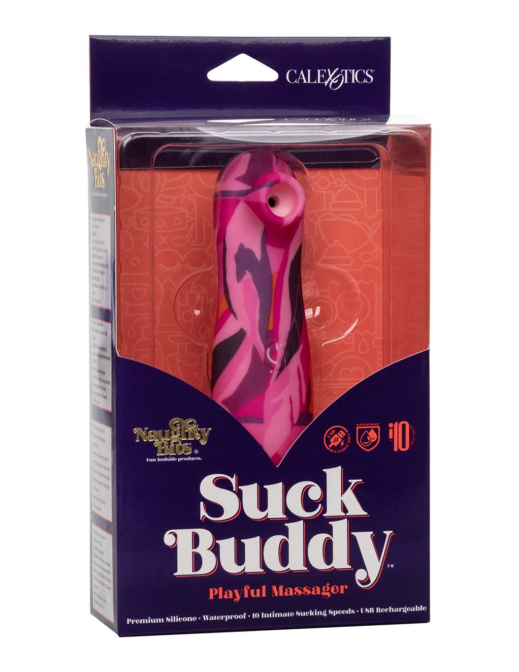 Naughty Bits Suck Buddy Massager- Box