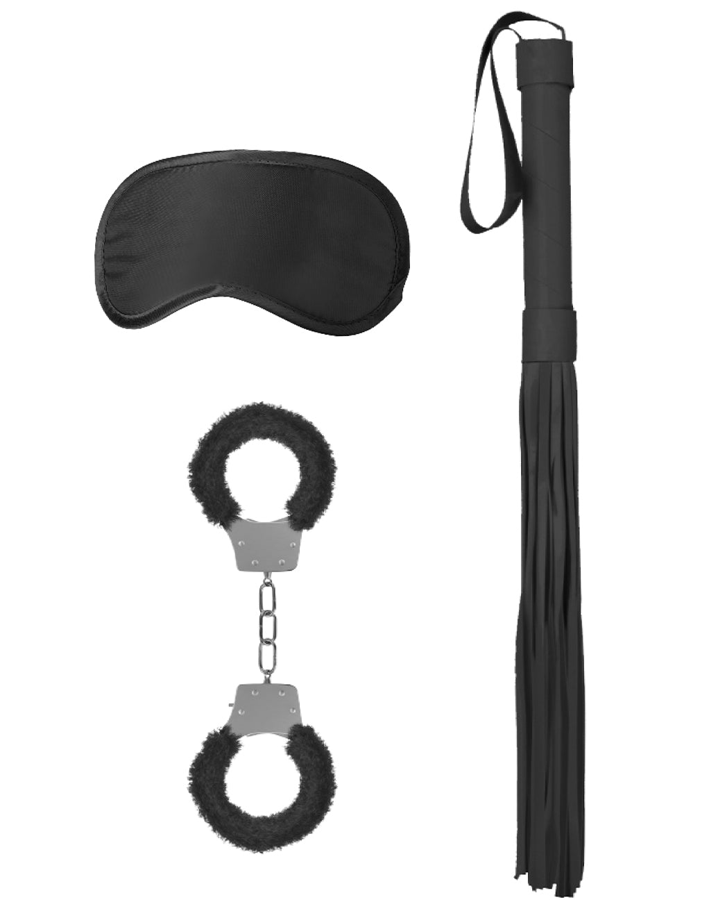 OUCH! Intro Bondage Kit #1- Black- Front