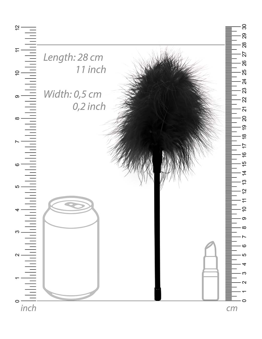 Ouch! Feather Tickler- Specs