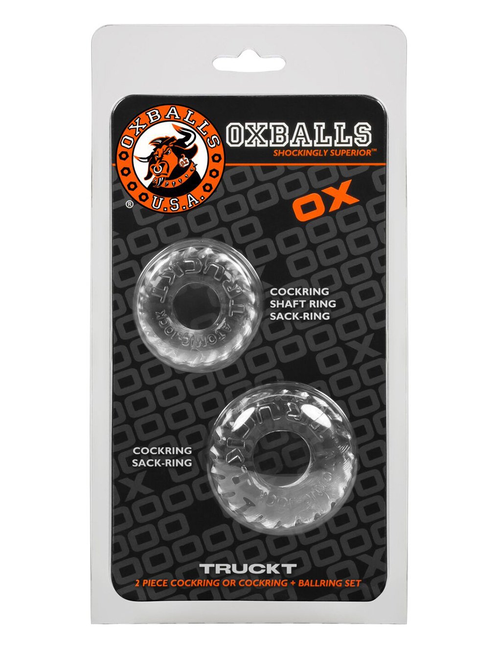 Oxballs Truckt Cockring 2-Pack