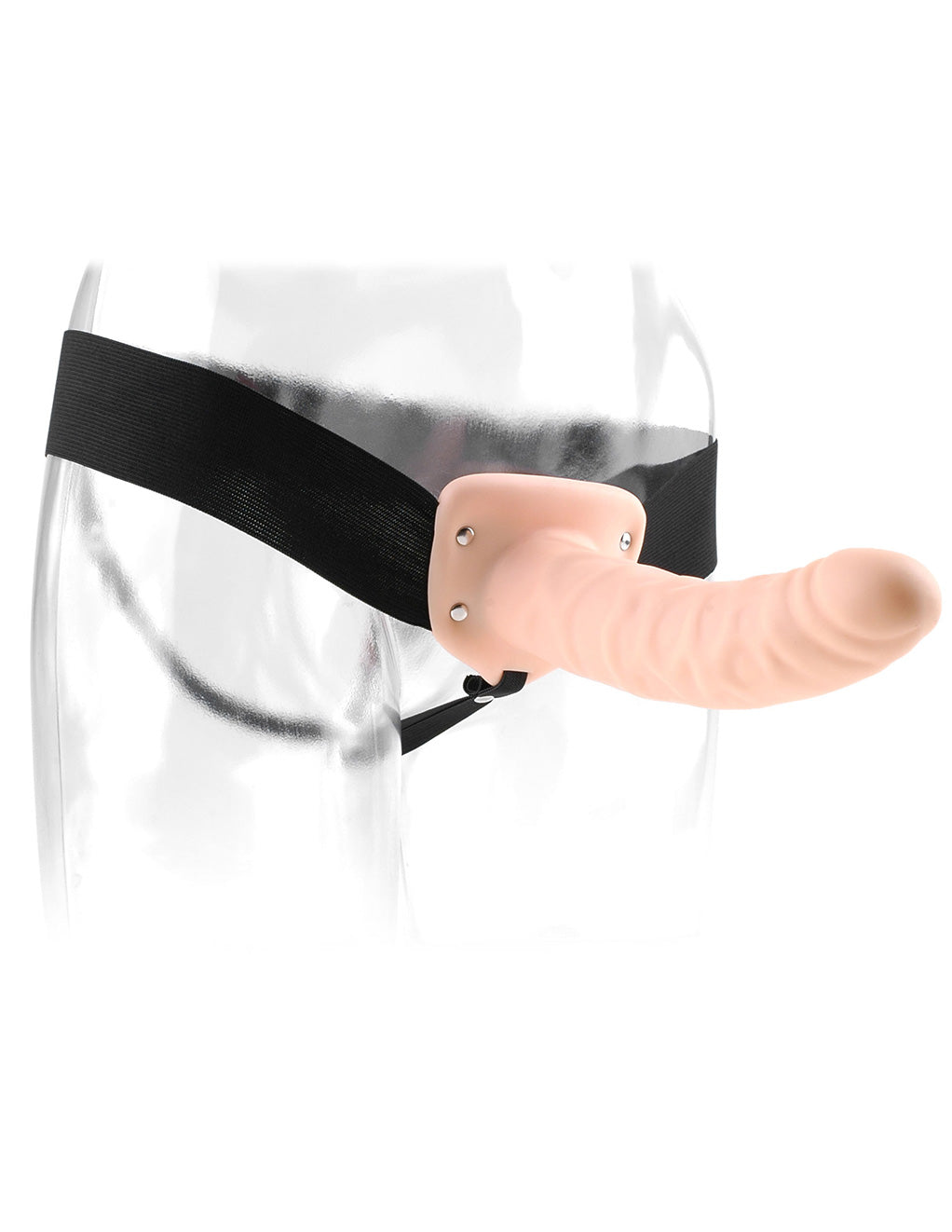 Fetish Fantasy Series 8 Inch Hollow Strap-On- Front
