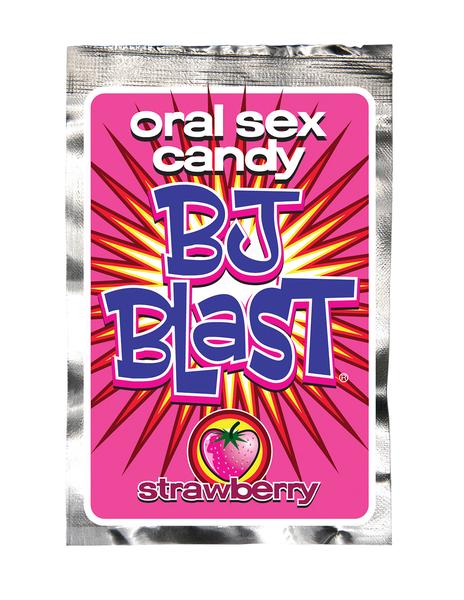 BJ Blast Popping Oral Sex Candy- Strawberry