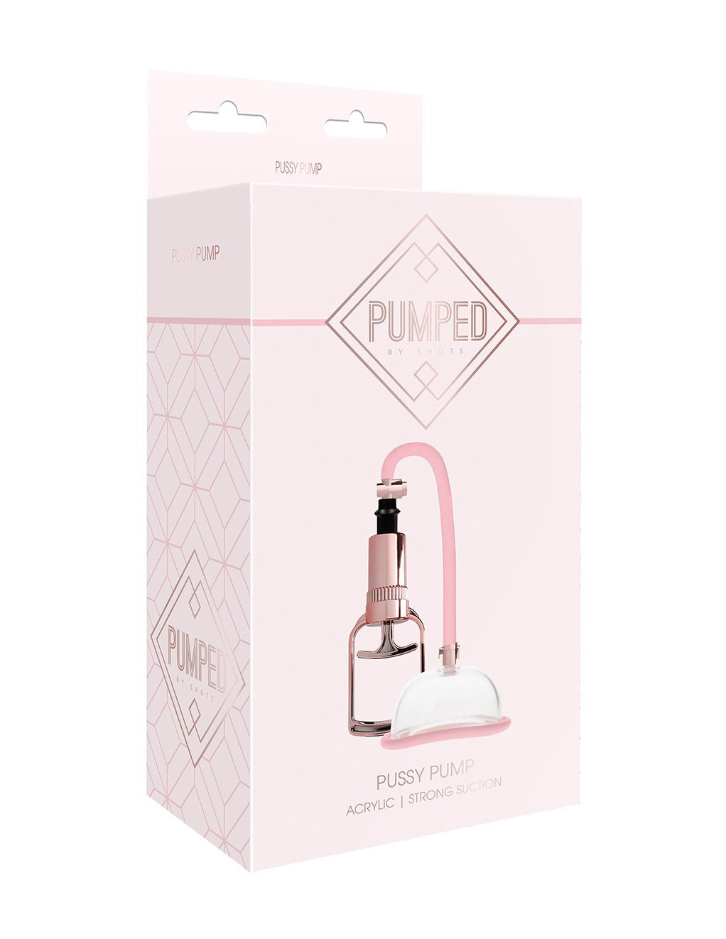 Pumped Rose Gold Pussy Pump- Front Box