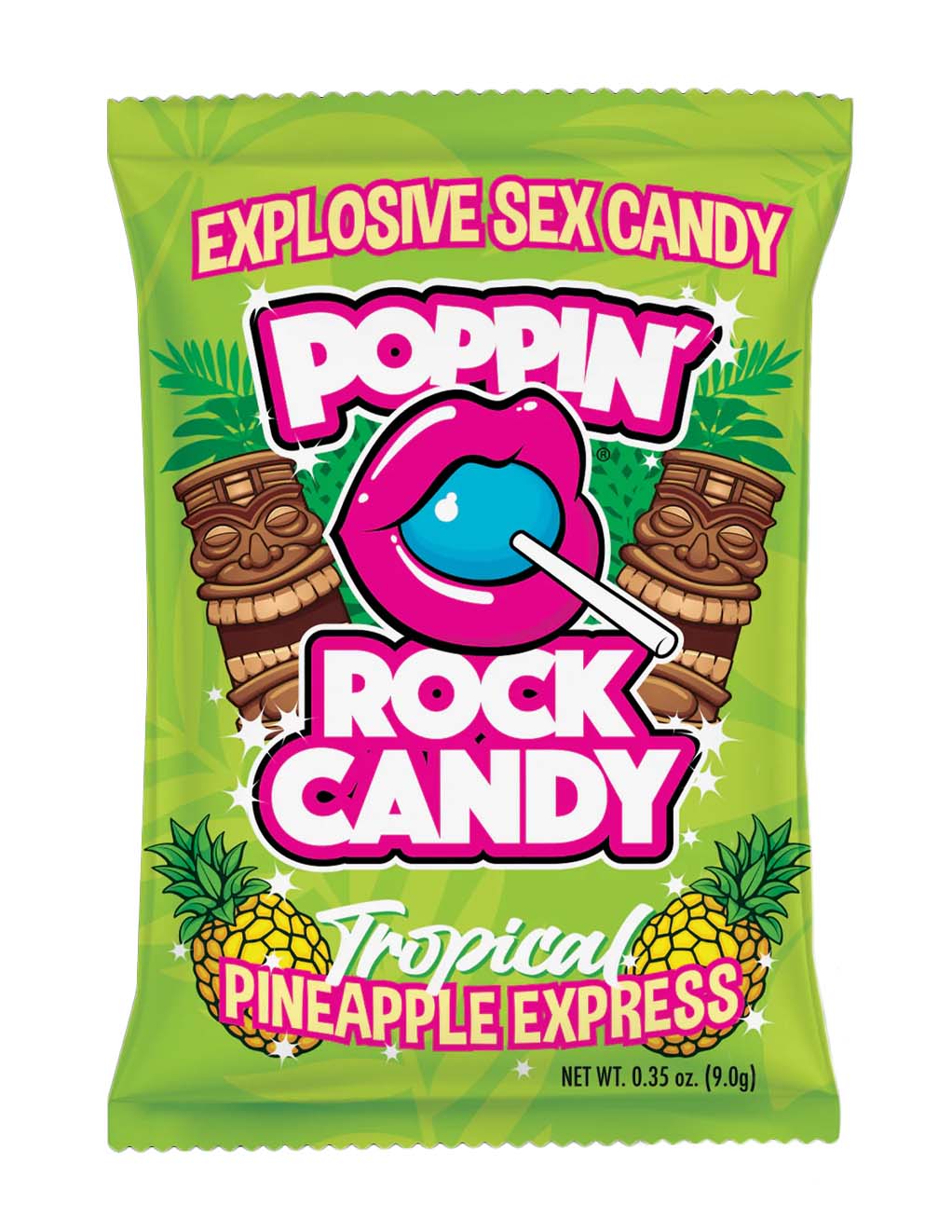 Rock Candy Popping Rock BJ Candy- Pineapple xpress
