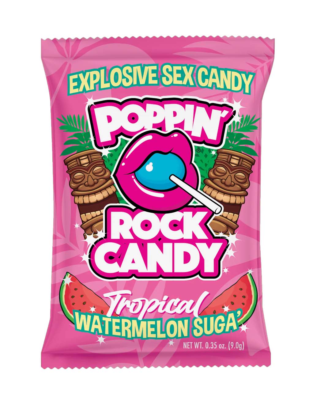 Rock Candy Popping Rock BJ Candy- Watermelon Suga