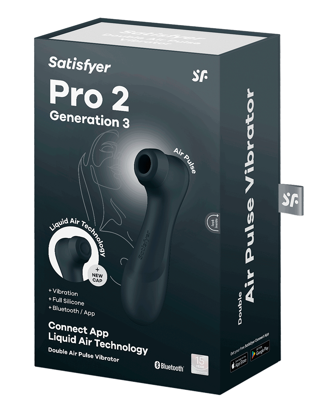 Satisfyer Pro 2 Gen 3 Liquid Air & App | Sex Toys at Hustler Hollywood