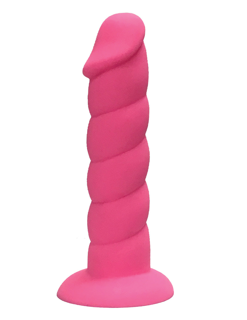 Suga Daddy 8 Inch Suction Cup Dildo- Pink- Front