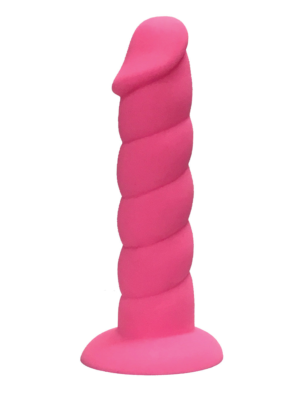 Suga Daddy 9.5 Inch Suction Cup Dildo- Pink- Front