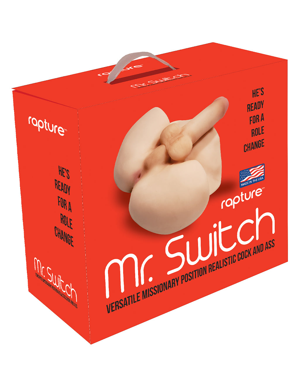 Rapture Mr. Switch Realistic Cock & Ass- Package