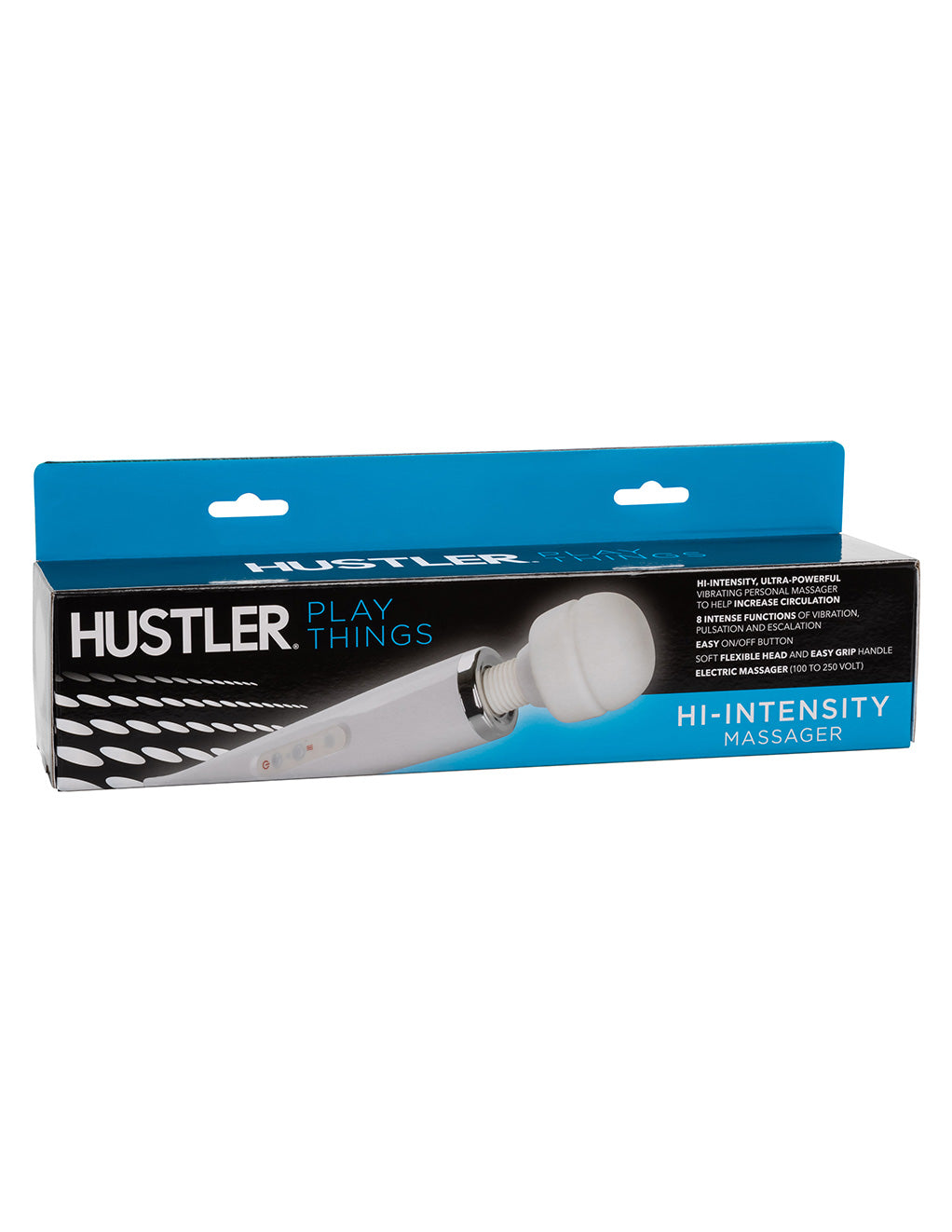 Hustler® Playthings Hi-Intensity Massager- Front box