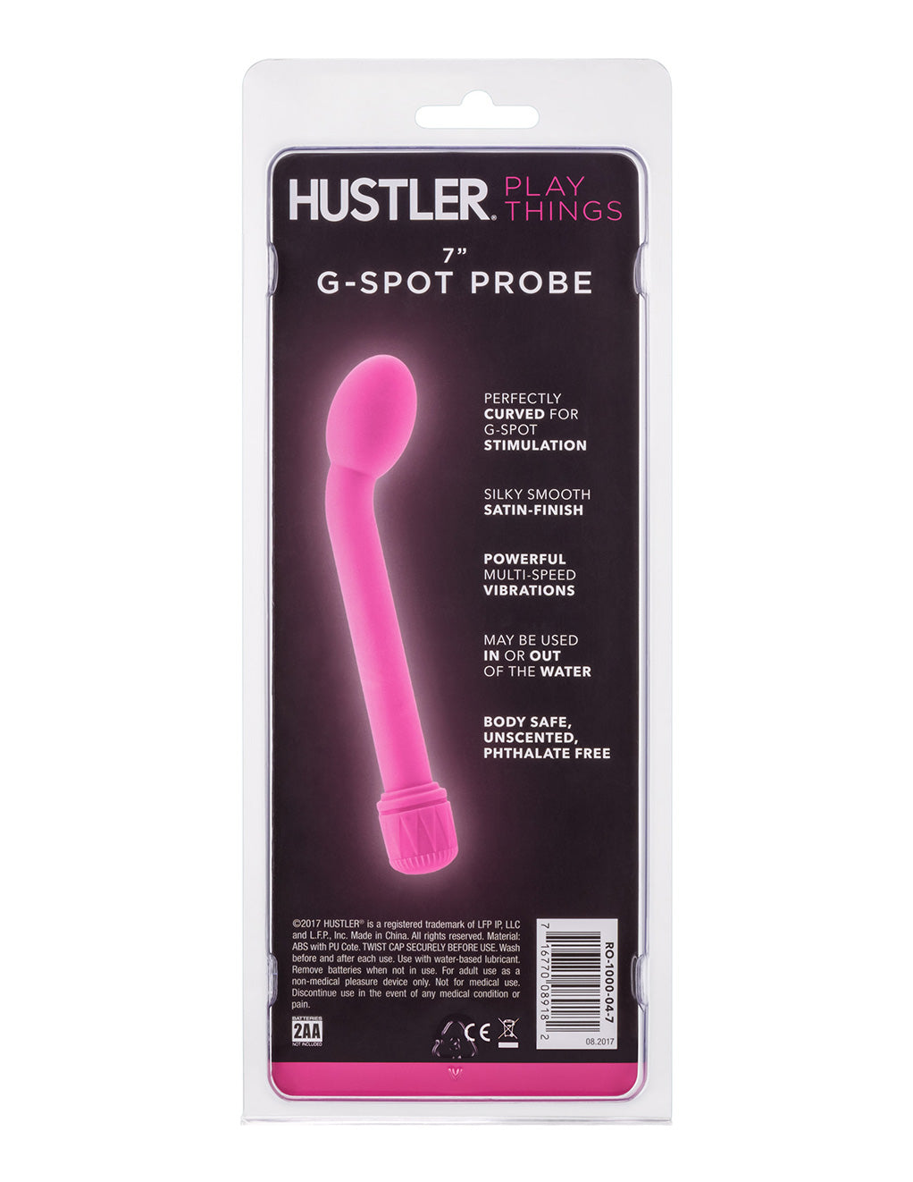 HUSTLER® Playthings G-Spot Probe Vibrator Novelties at Hustler Hollywood