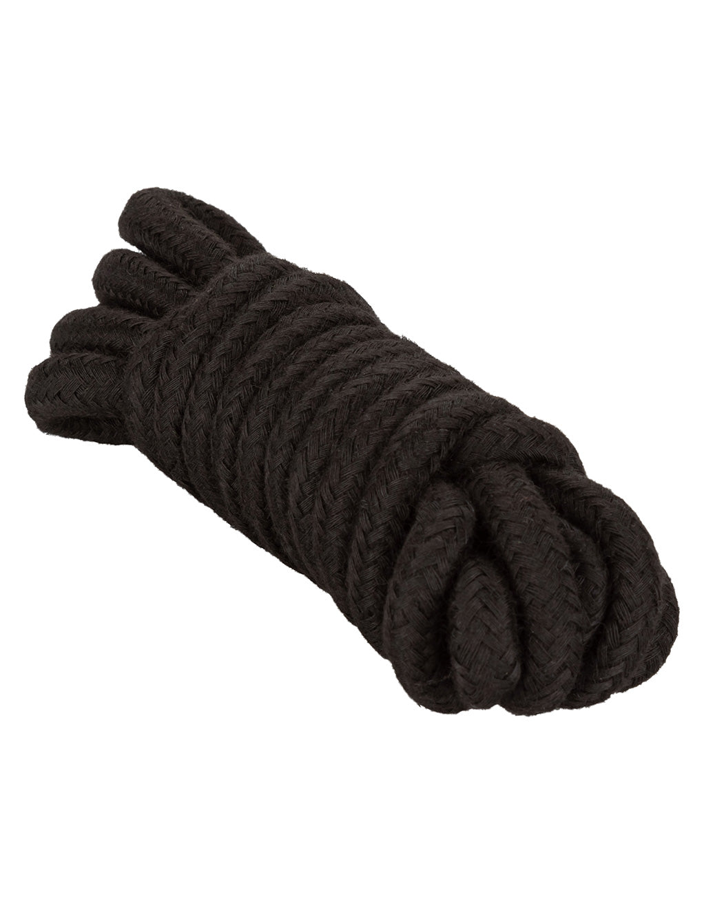 Hustler® Bondage Rope- Black- Laying down