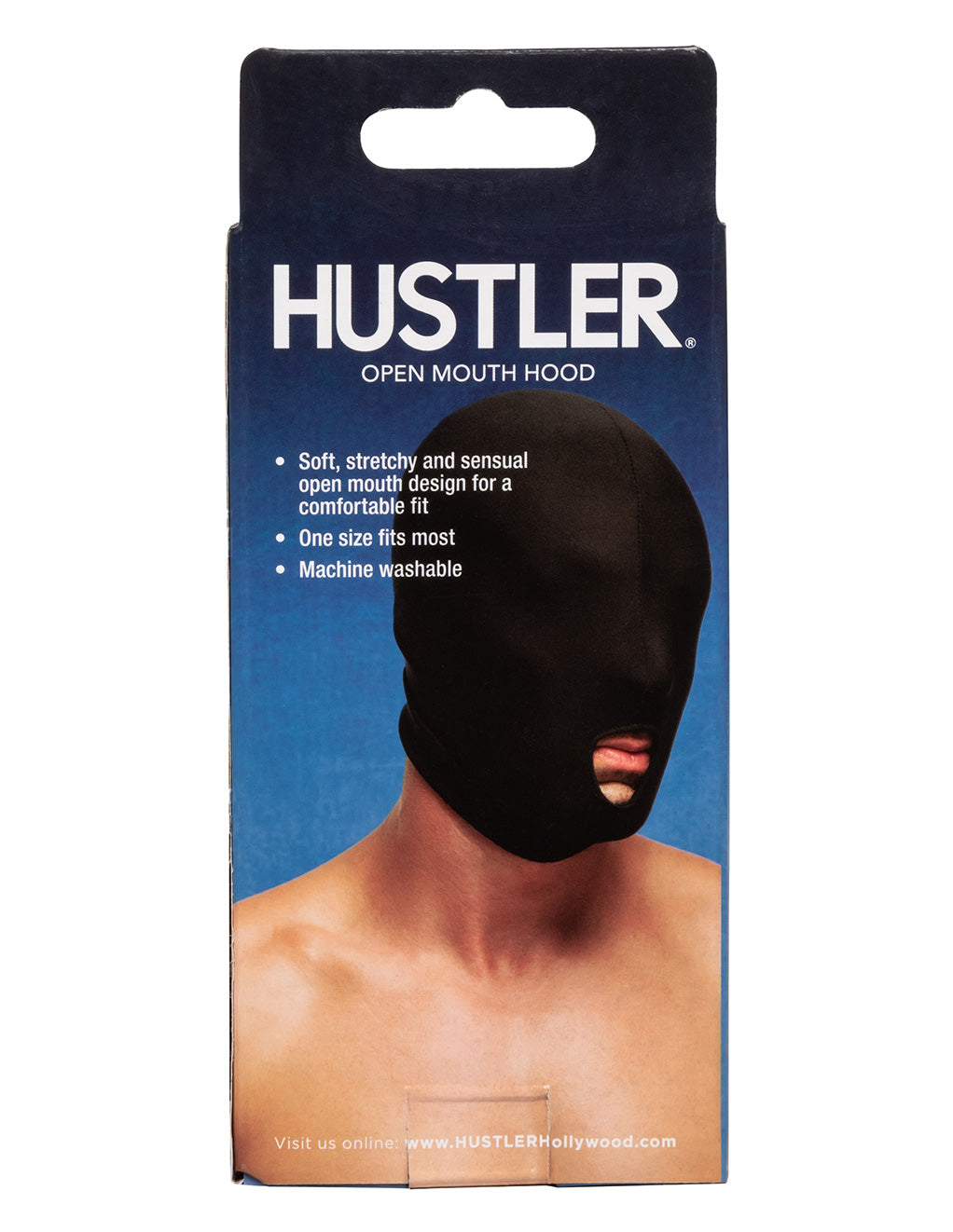 Hustler® Open Mouth Hood- Back box