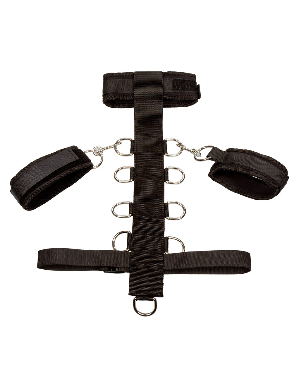Hustler® 3 Piece Collar and Body Restraint Set- Closed cuffs