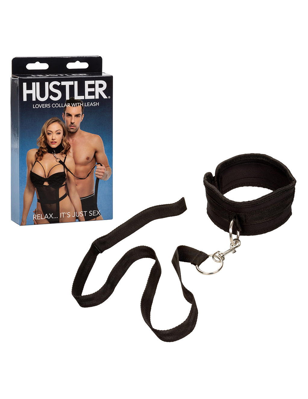 Hustler® Lovers Collar w/ Leash- With box