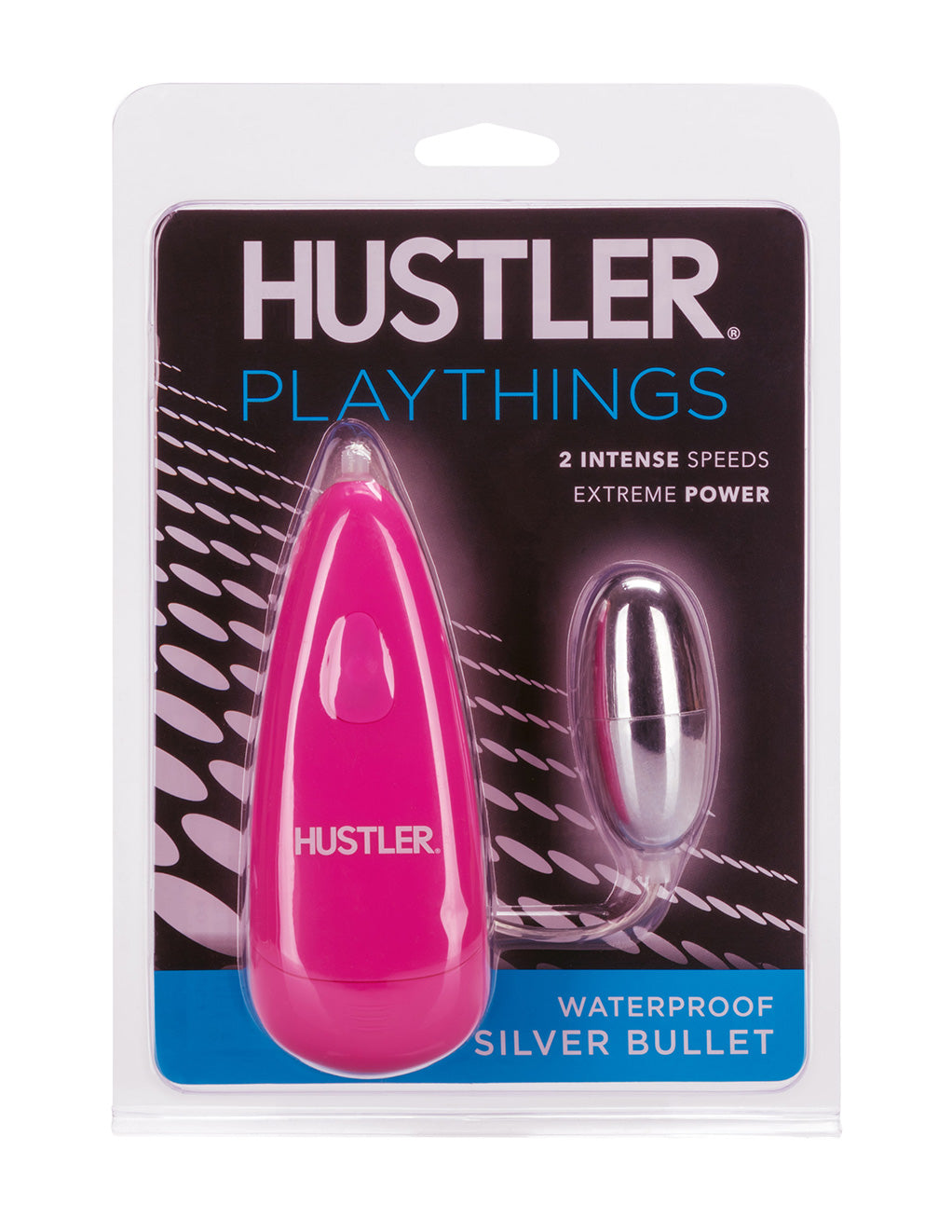 Hustler Playthings Waterproof Silver Bullet - Novelties - Bullet