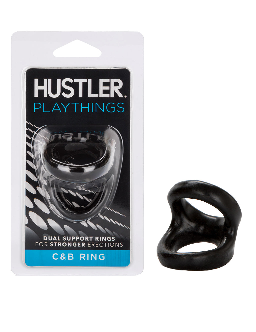 Hustler Playthings Cock and Ball Cockring - Novelties - Cockring